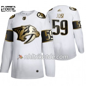 Nashville Predators Trikot Roman Josi 59 Adidas 2019-2020 Golden Edition Weiß Authentic - Kinder